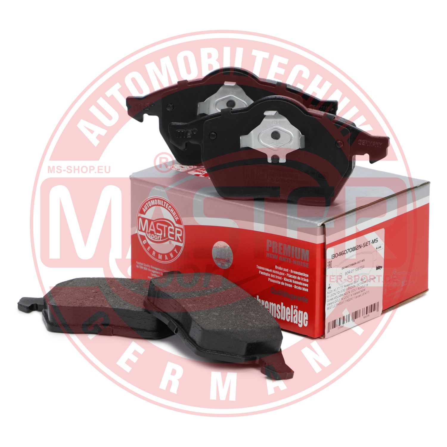 Placute frana MASTERSPORT GERMANY 13046070812N-SET-MS